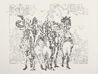 Simon Benson, Parade 2021, Tulip Mania 1, 2021, Pencil / paper, 35 x 45 cm
PHŒBUS•Rotterdam